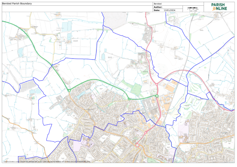 Bersted Parish Boundary (1)